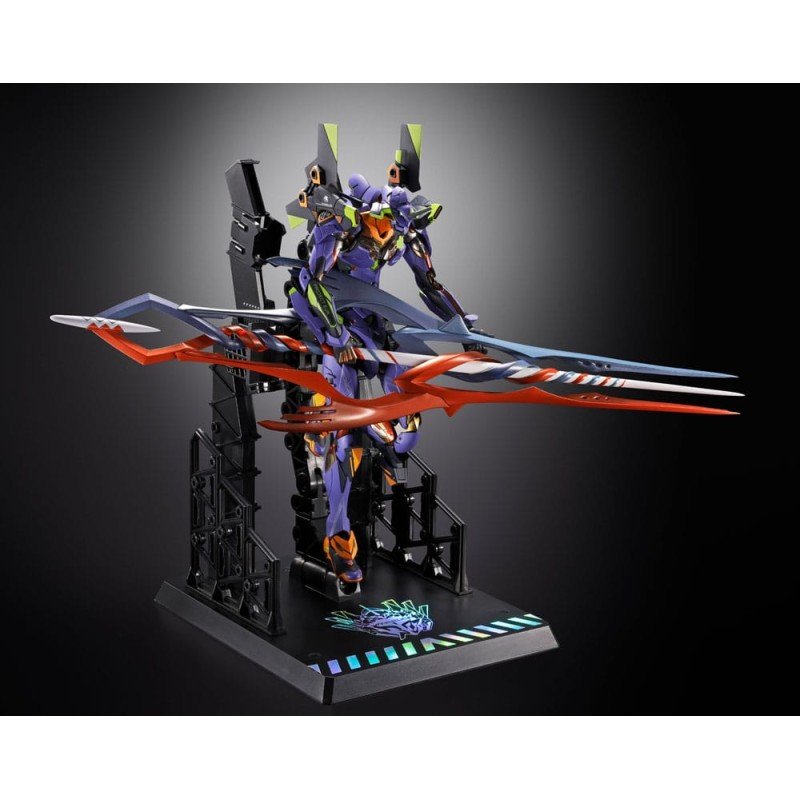Neon Genesis Evangelion Metal Build Action Figure Eva Test Type-01 30th with the Spear of Gaius 22 cm | 4573102676337