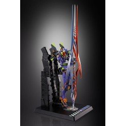 Neon Genesis Evangelion Metal Build Action Figure Eva Test Type-01 30th with the Spear of Gaius 22 cm | 4573102676337