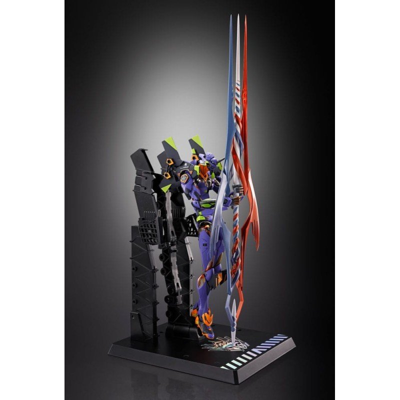 Neon Genesis Evangelion Metal Build Action Figure Eva Test Type-01 30th with the Spear of Gaius 22 cm | 4573102676337