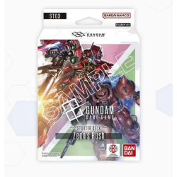 Gundam Card Game - Starter Deck ( ST-03 ) - Zeon's Rush - EN