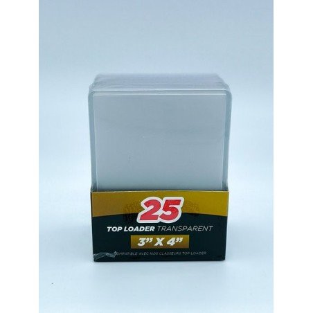 Tyranobox - Top Loader PREMIUM Ultra Transparent (25pcs) | 3760385120317