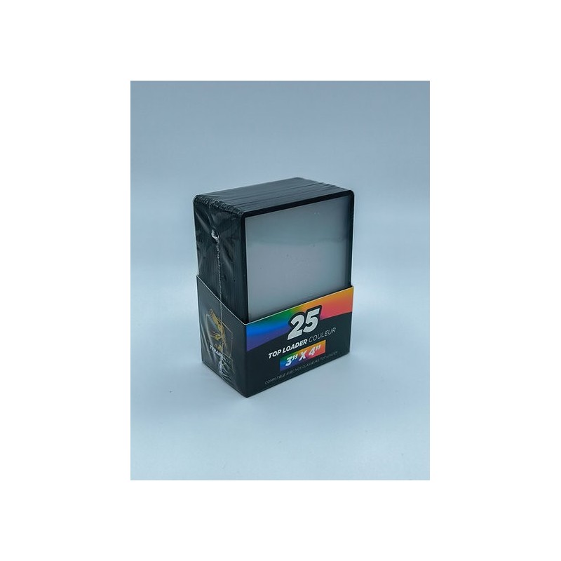 Tyranobox - Top Loader Kleuren - Zwart - (25st) | 3760385120324
