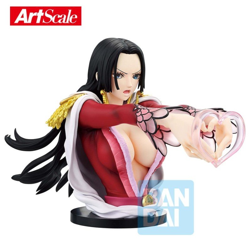 One Piece buste PVC Ichibansho Art Scale Boa Hancock Artscale (Devil's Night) 18 cm | 4573102689474