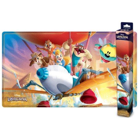 Disney Lorcana -Le Règne de Jafar (Chapitre 8) - Playmat - Tic et Tac Les Rangers du Risque | 4050368985392