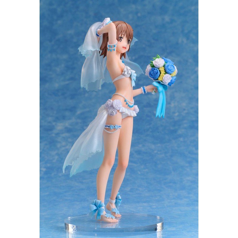 A Certain Scientific Railgun T statuette PVC 1/7 Mikoto Misaka Wedding Swimsuit Ver. 25 cm | 4595057570065