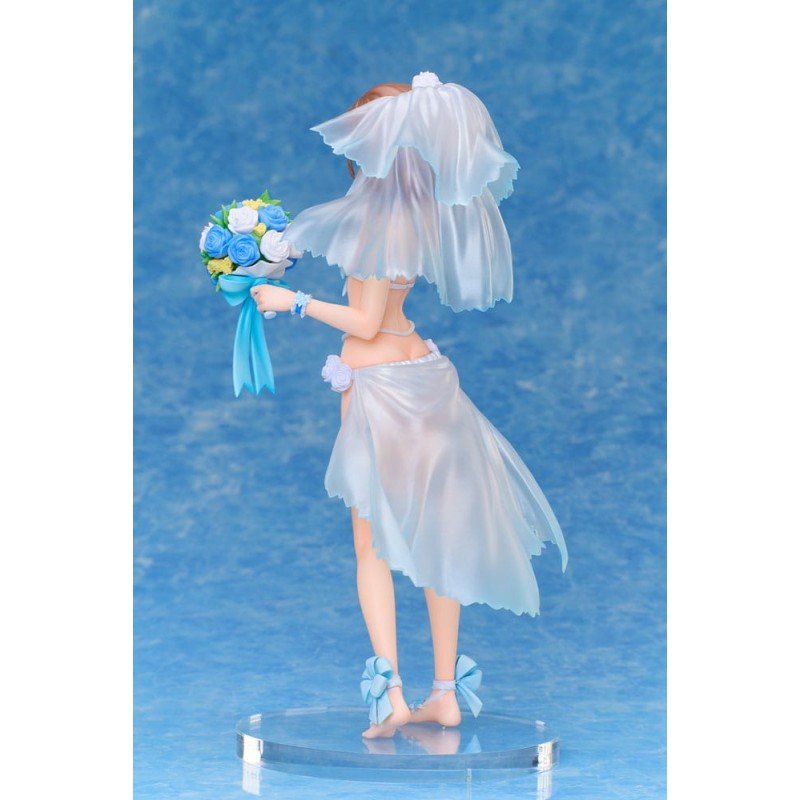 A Certain Scientific Railgun T statuette PVC 1/7 Mikoto Misaka Wedding Swimsuit Ver. 25 cm | 4595057570065