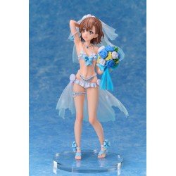 A Certain Scientific Railgun T statuette PVC 1/7 Mikoto Misaka Wedding Swimsuit Ver. 25 cm | 4595057570065