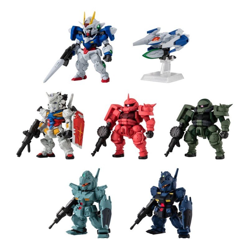 Gundam Converge présentoir mini figurines Adverge Motion Volume 28 6 cm (10) | 4570117922886