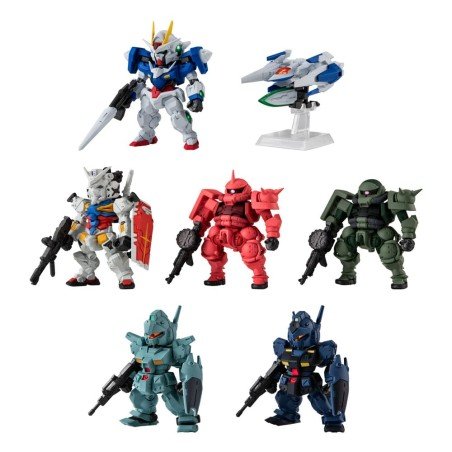 Gundam Converge présentoir mini figurines Adverge Motion Volume 28 6 cm (10) | 4570117922886