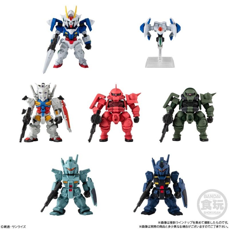 Gundam Converge présentoir mini figurines Adverge Motion Volume 28 6 cm (10) | 4570117922886
