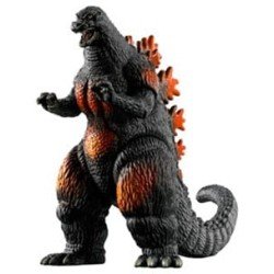 Godzilla Soft Vinyl Figures 8 cm Striking Encyclopedia New Challenger Blind Box Display (8) | 4570117924576