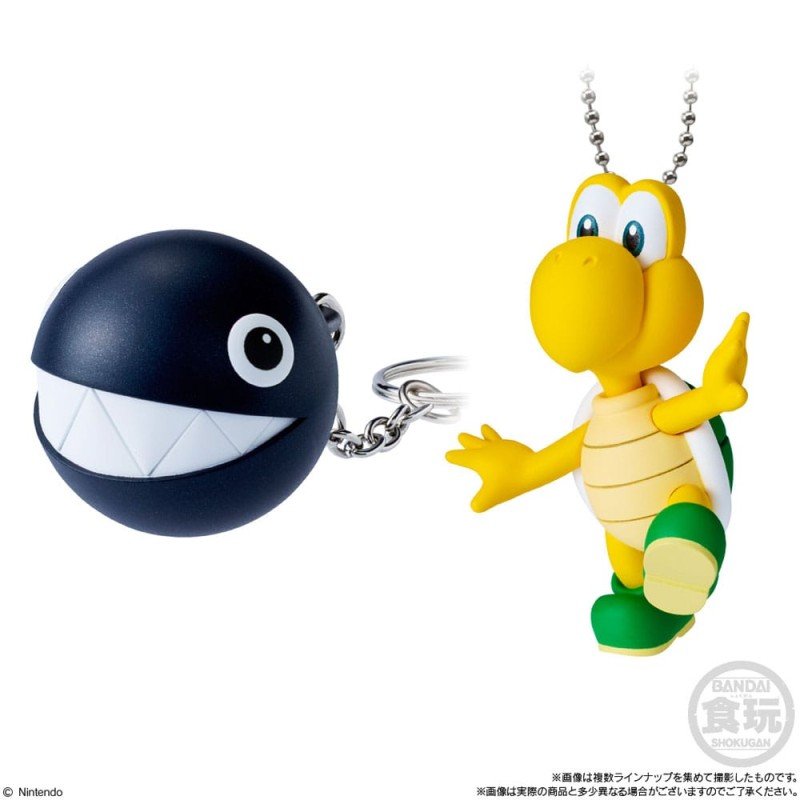 Super Mario présentoir porte-clés Blind Bag Mascot Charm Collection Wave 2 5 cm (10) | 4570117924583