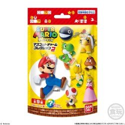 Super Mario présentoir porte-clés Blind Bag Mascot Charm Collection Wave 2 5 cm (10) | 4570117924583