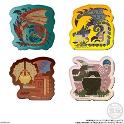 Monster Hunter Wilds présentoir aimants Blind Bag Chara-Magnets 5 cm (14) | 4570117925399