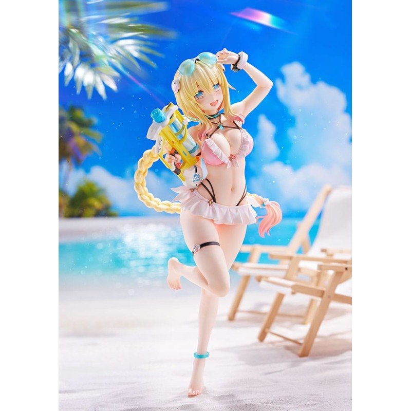 Phantasy Star Online statuette PVC 1/7 es Akhtal Summer Vacation 24 cm | 4981932524955
