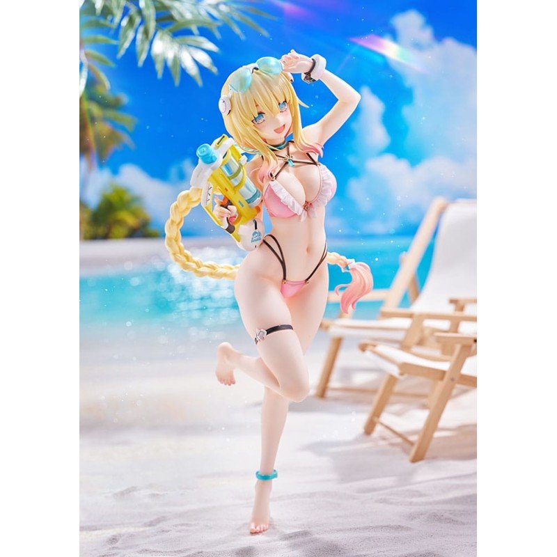 Phantasy Star Online statuette PVC 1/7 es Akhtal Summer Vacation 24 cm | 4981932524955