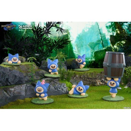 Monster Hunter Rise pack 6 trading figures Felyne Cat | 6971995422310