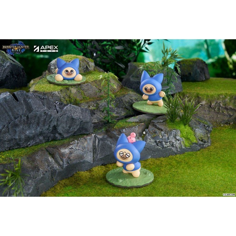 Monster Hunter Rise pack 6 trading figures Felyne Cat | 6971995422310