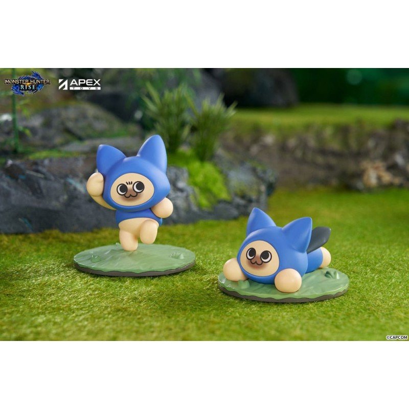 Monster Hunter Rise pack 6 trading figures Felyne Cat | 6971995422310