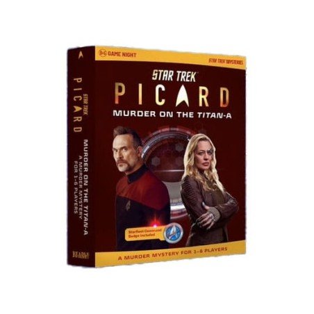 Star Trek: Picard Murder Mystery Game Murder on the Titan-A *ANGLAIS* | 0860010853887