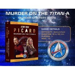 Star Trek: Picard Murder Mystery Game Murder on the Titan-A *ANGLAIS* | 0860010853887
