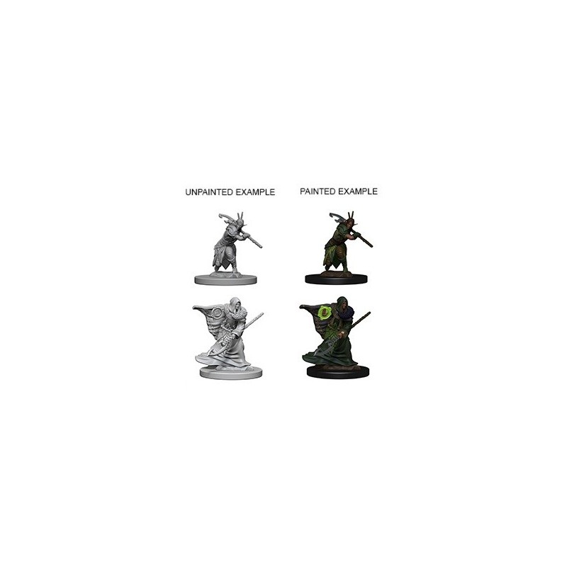 WizKids - D&D Nolzur's Marvelous - Miniature à peindre - Elf Druid | 634482726419