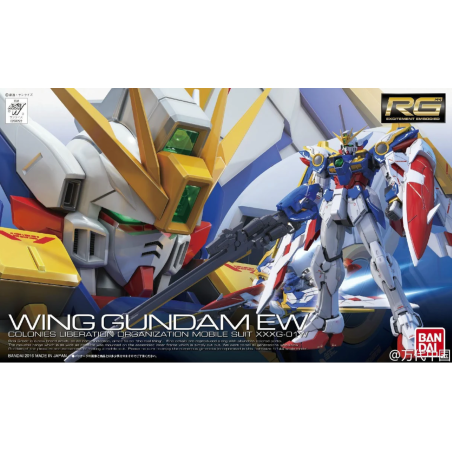 Gundam - Model Kit RG 1/144 - XXXG-01W WING GUNDAM EW | 4573102630537