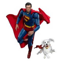 Superman (2025) Action Figure Superman & Krypto 21 cm | 4711385261455