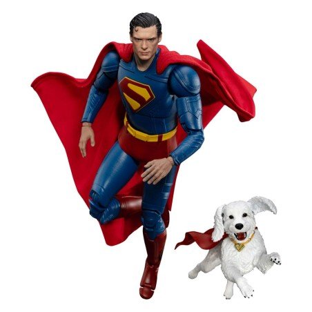 Superman (2025) figurine Superman & Krypto 21 cm | 4711385261455