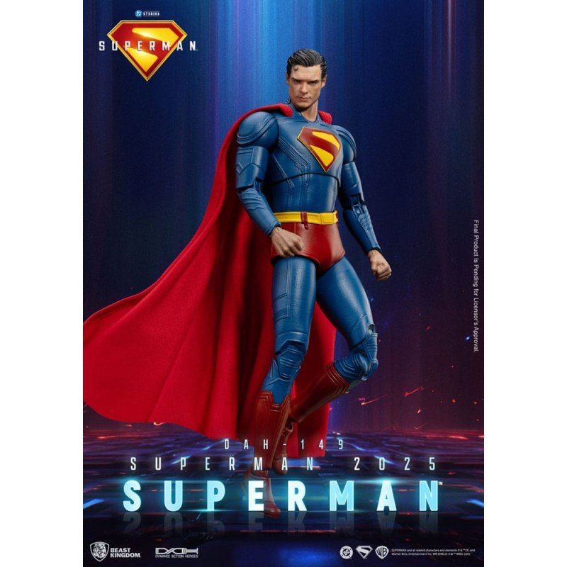 Superman (2025) figurine Superman & Krypto 21 cm | 4711385261455