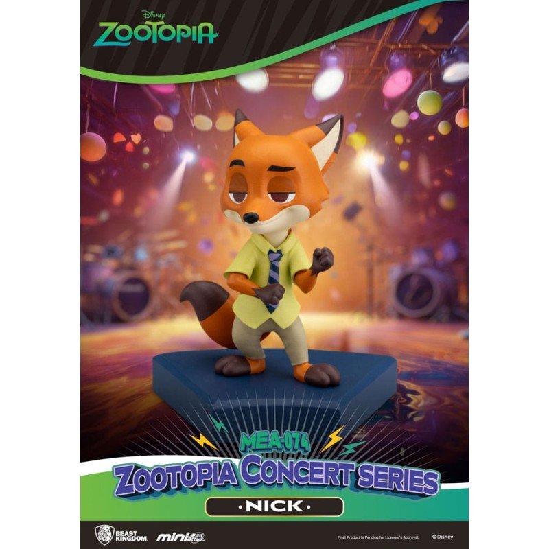 Zootopia Mini Egg Attack Blind Box Figures Concert Series 8 cm Assortment (6) | 4711385240221