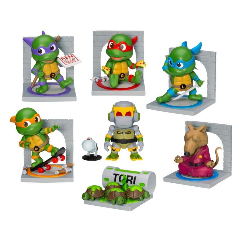 Tortues Ninja assortiment figurines Mini Egg Attack Blind Box Series 12 cm (6) | 4711385253115
