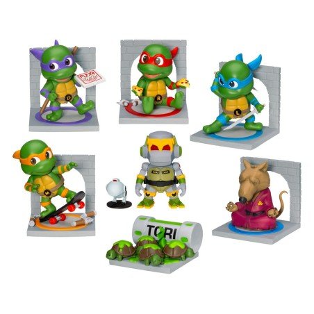 Tortues Ninja assortiment figurines Mini Egg Attack Blind Box Series 12 cm (6) | 4711385253115