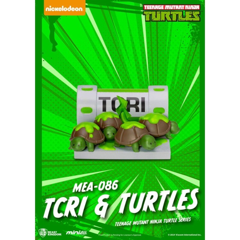 Tortues Ninja assortiment figurines Mini Egg Attack Blind Box Series 12 cm (6) | 4711385253115