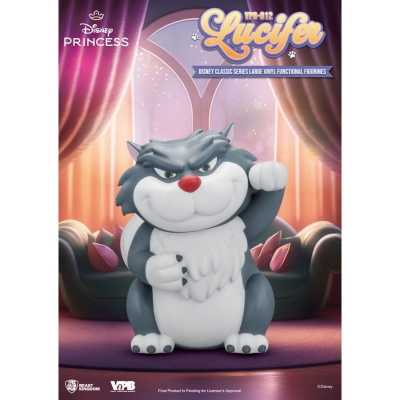 Cendrillon Piggy Bank tirelire Lucifer 33 cm | 4711385246773