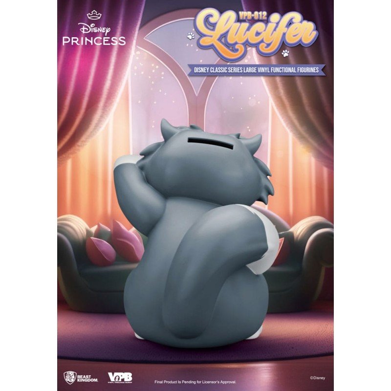 Cendrillon Piggy Bank tirelire Lucifer 33 cm | 4711385246773