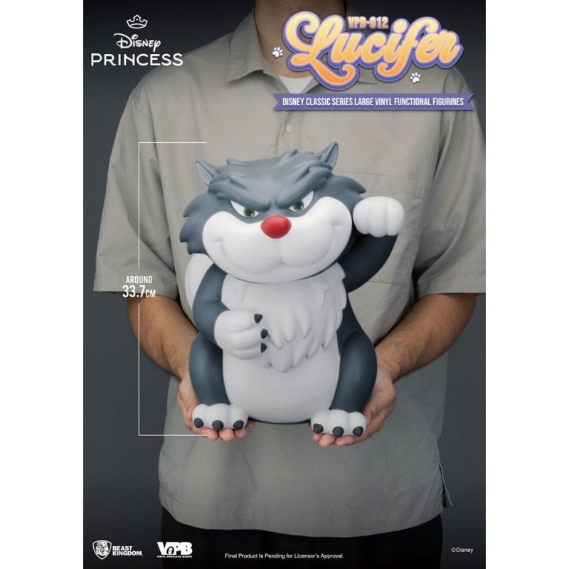 Cendrillon Piggy Bank tirelire Lucifer 33 cm | 4711385246773