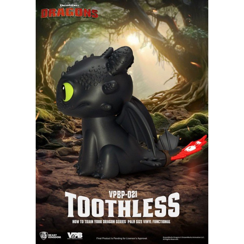 How to Train Your Dragon Piggy Vinyl Bank Toothless 12 cm | 4711385259711