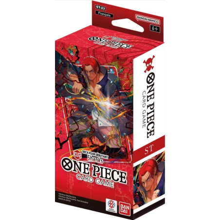 One Piece Card Game - Shanks (Rouge) - Starter Deck ST23 - FR | 4582769843310