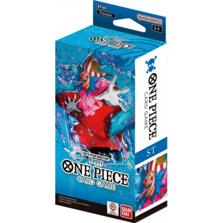 One Piece Card Game - Baggy (Bleu) - Starter Deck ST25 - FR | 4582769843310