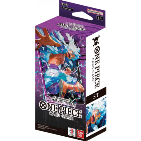One Piece Card Game - Monkey D.Luffy (Violet/Noir) - Starter Deck ST26 - FR | 4582769843310