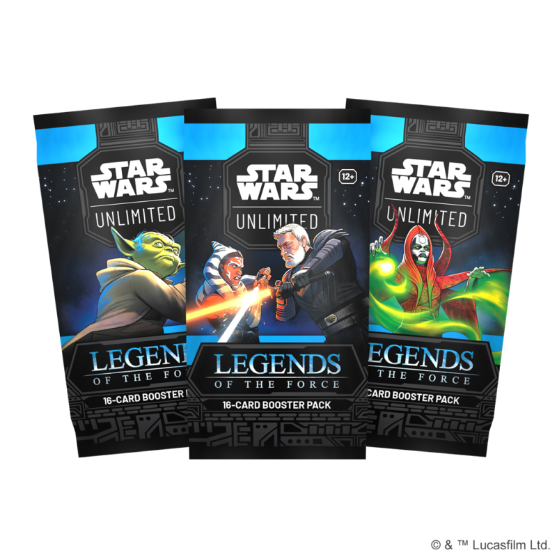 Star Wars: Unlimited - Légendes de la Force Booster Display (24 Booster) - FR | 841333132514