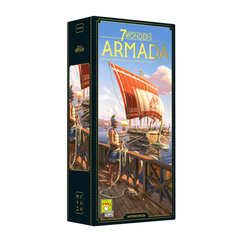 Game: 7 Wonders V2 - Armada Expansion
Publisher: Repos Production
English Version