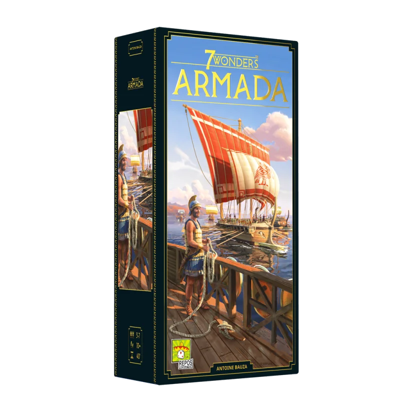 Spel: 7 Wonders V2 - Armada-uitbreiding
Uitgever: Repos Production
Engelse versie