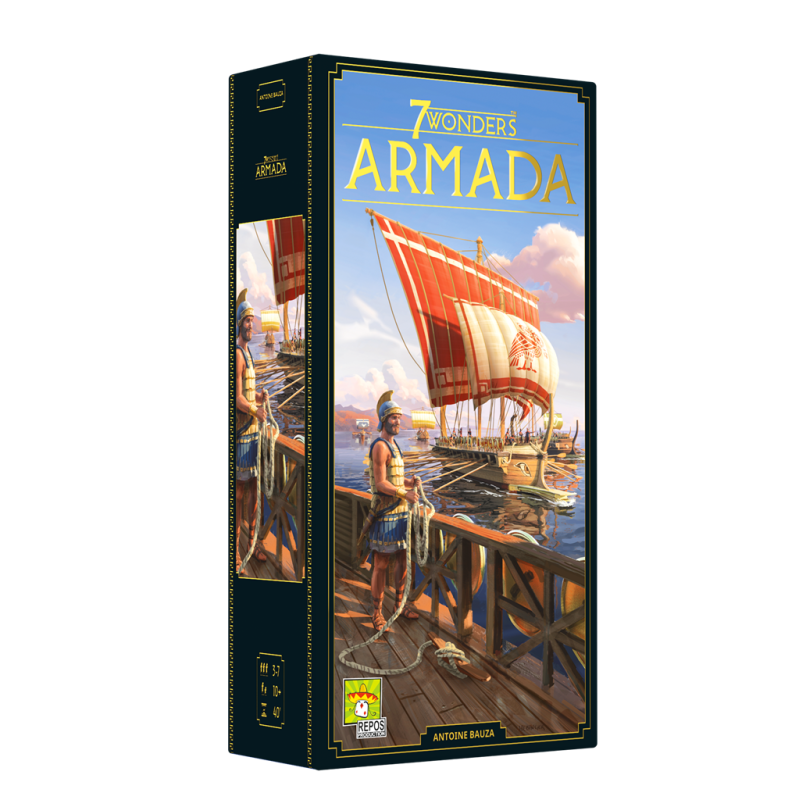 jeu : 7 Wonders V2 - Extension Armada éditeur : Repos Production version française