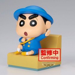 Crayon Shinchan statuette PVC Nakayoshi Memories Let's Go To Kindergarten With Masao-Kun (A: Shinnosuke) 8 cm | 4983164298475