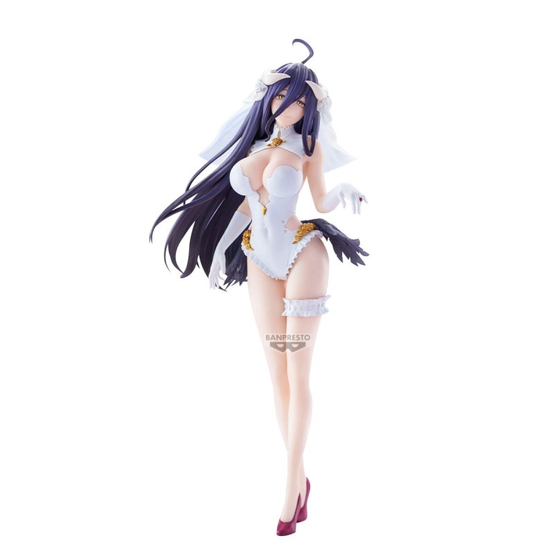 Overlord statuette PVC Glitter&Glamours Albedo Wedding Ver. 27 cm | 4983164298741