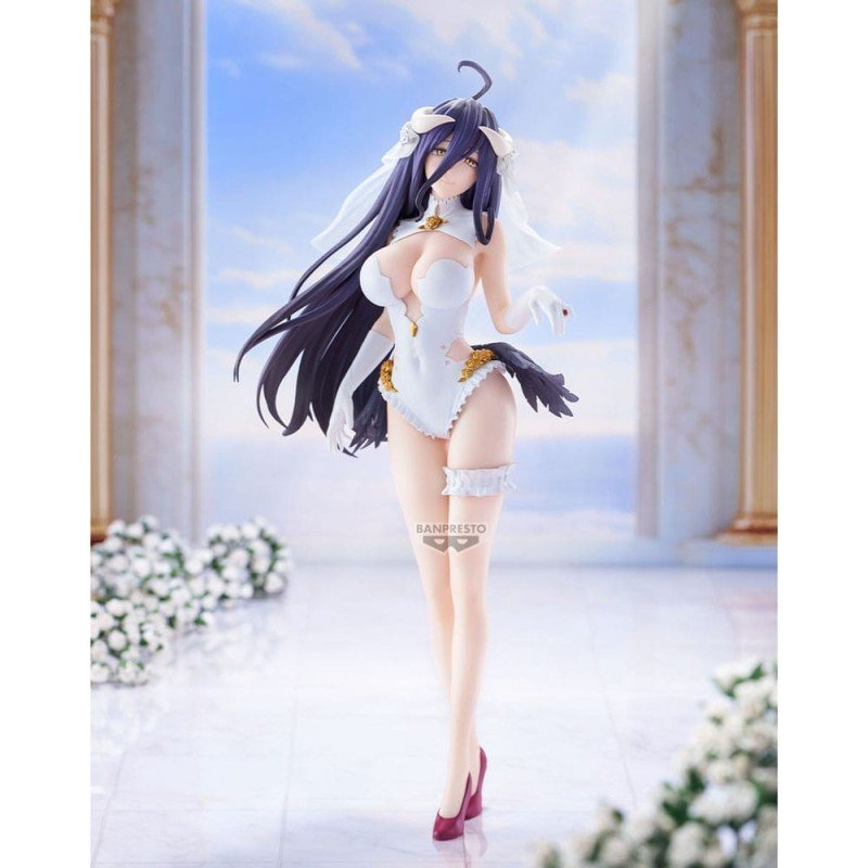 Overlord statuette PVC Glitter&Glamours Albedo Wedding Ver. 27 cm | 4983164298741