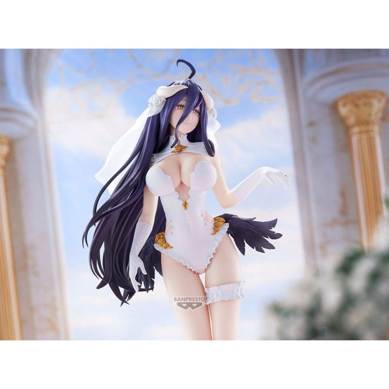 Overlord statuette PVC Glitter&Glamours Albedo Wedding Ver. 27 cm | 4983164298741