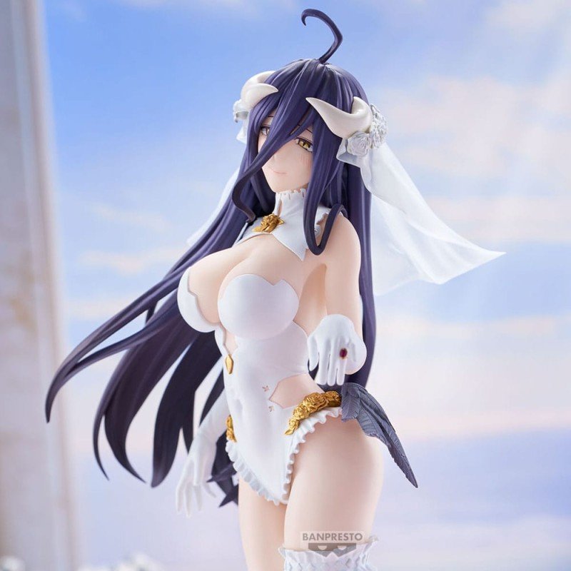 Overlord statuette PVC Glitter&Glamours Albedo Wedding Ver. 27 cm | 4983164298741